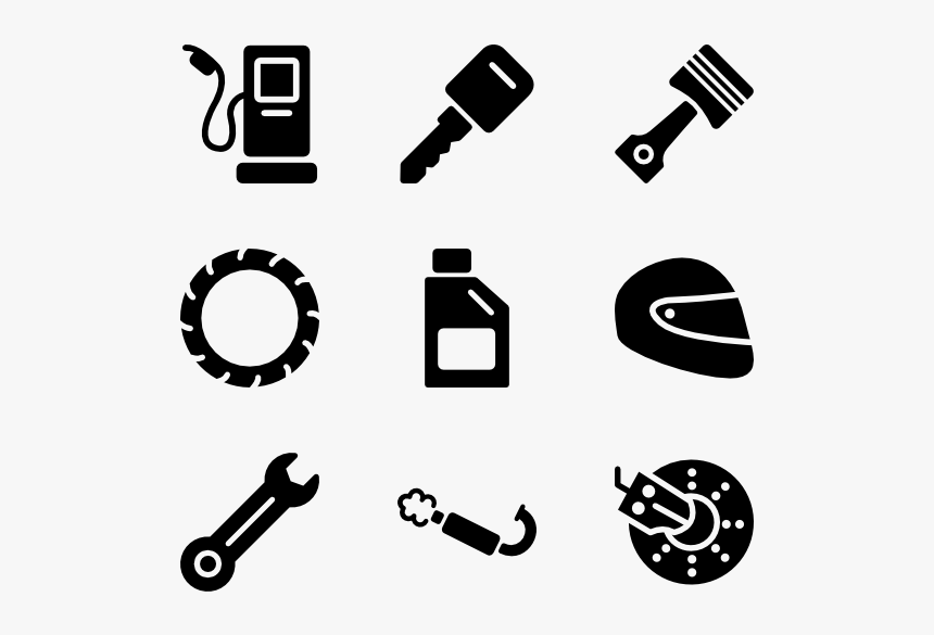 Motorcycle - Motorcycle Icons Png, Transparent Png, Free Download