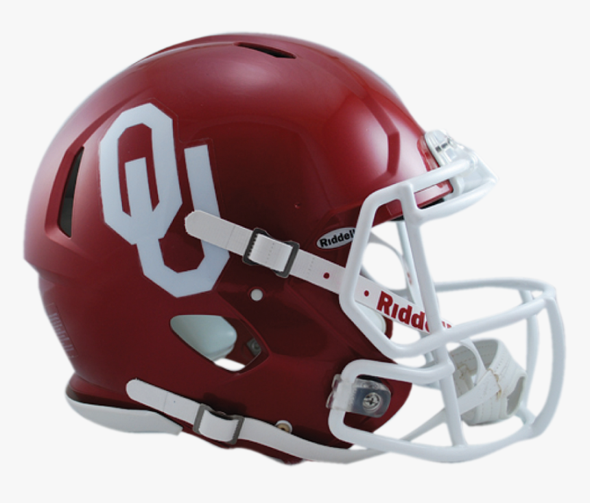 Oklahoma Speed Authentic Helmet - Oklahoma Sooners Helmet Png, Transparent Png, Free Download