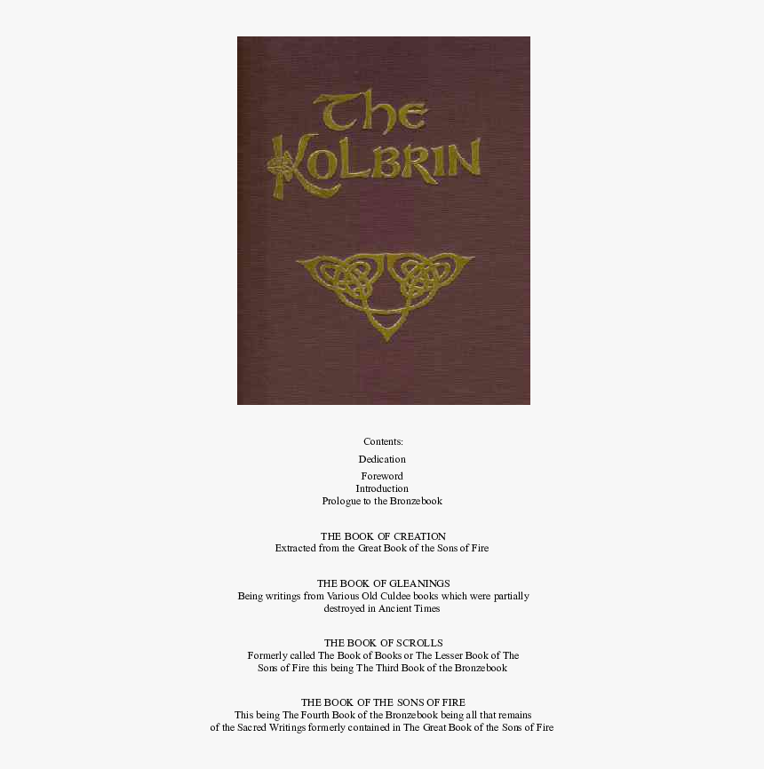 Kolbrin Bible, HD Png Download, Free Download