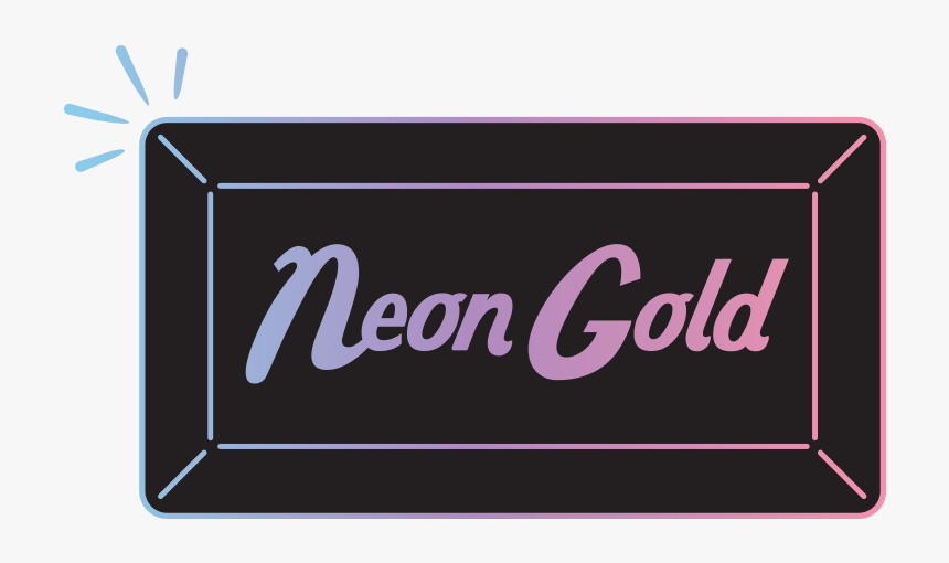Neon Gold Logo - Neon Gold Records Logo, HD Png Download, Free Download