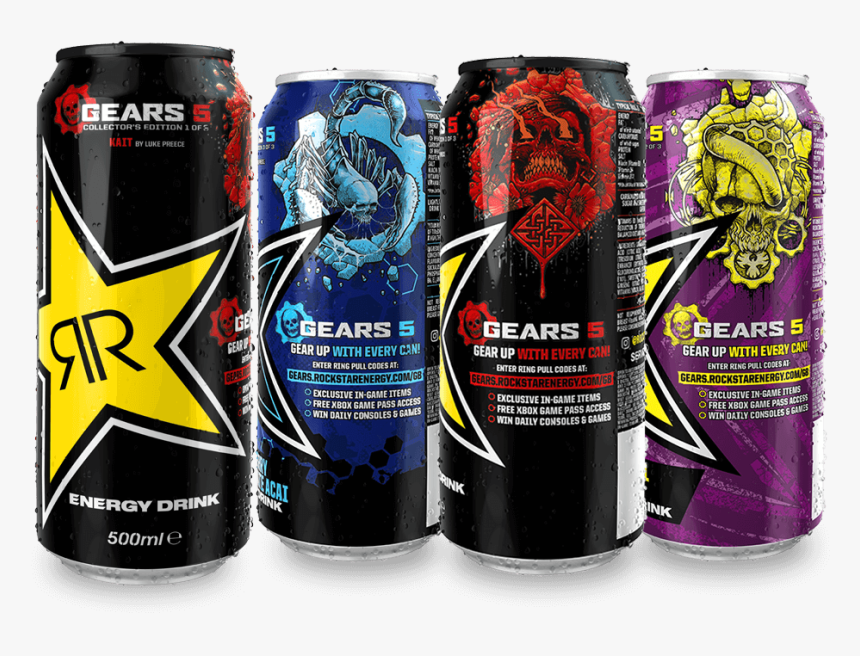 Rockstar Energy Gears 5, HD Png Download, Free Download