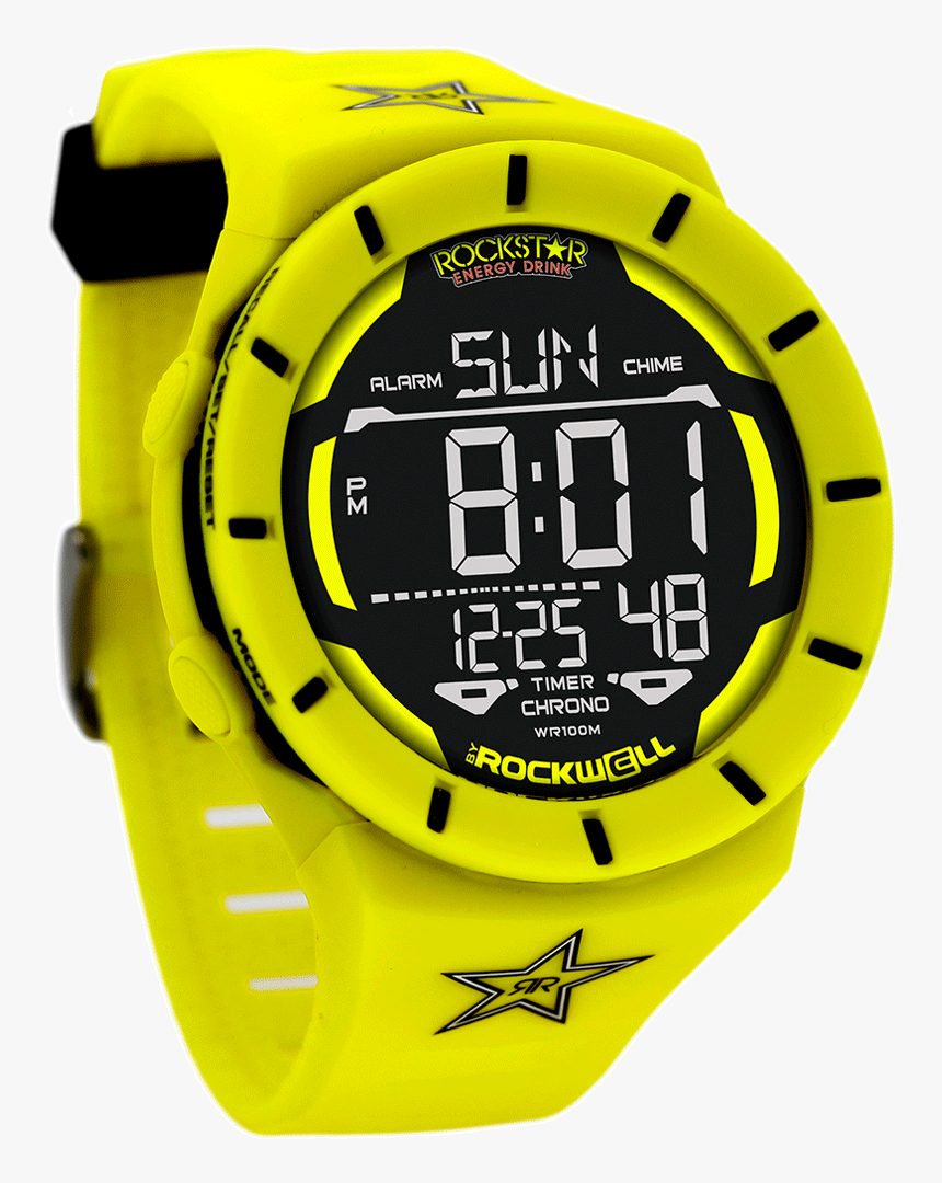 Rockstar Energy Coliseum - Rockwell Time Coliseum Yellow, HD Png Download, Free Download