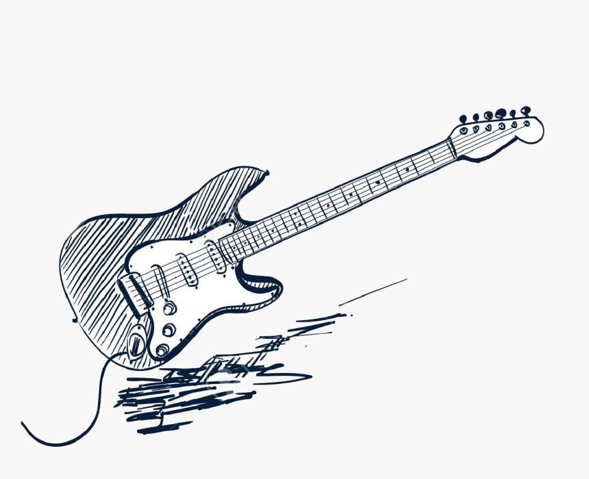 electric guitar png vector