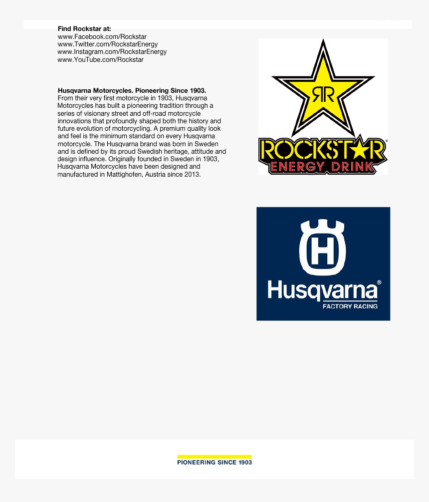 Rockstar Energy Drink, HD Png Download, Free Download