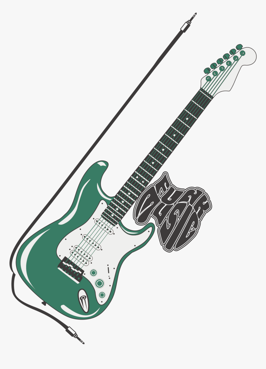 Transparent Electric Guitar Outline Clipart - Electric Guitar, HD Png Download, Free Download