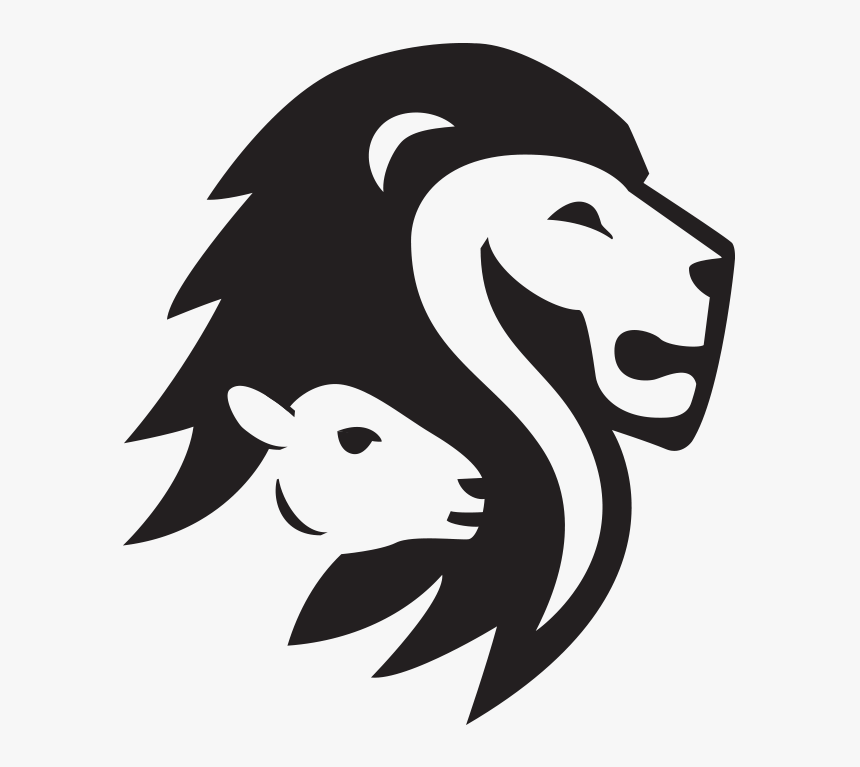 Lion And The Lamb Logo- - Lion And Lamb Png, Transparent Png, Free Download