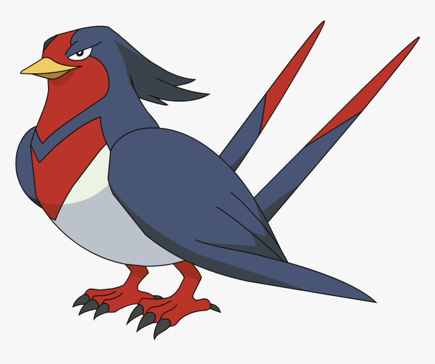 Anime Pokemon Png Image - Swallow Pokemon, Transparent Png, Free Download