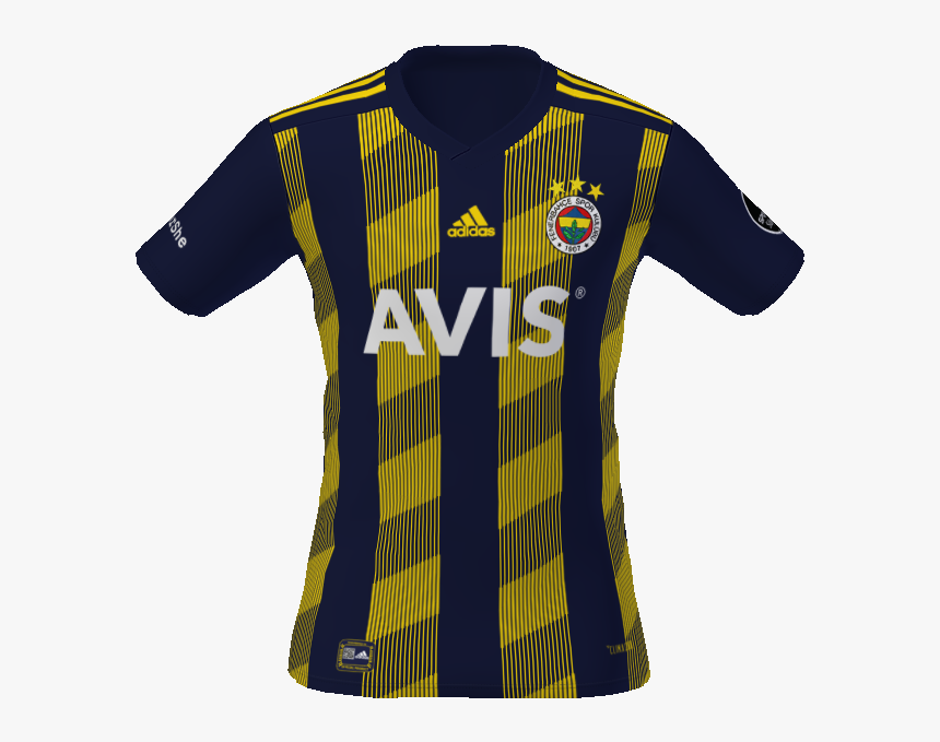 Download Pes2019 Fenerbahce 2019-20 Player Home Kit - Sports Jersey, HD Png Download, Free Download