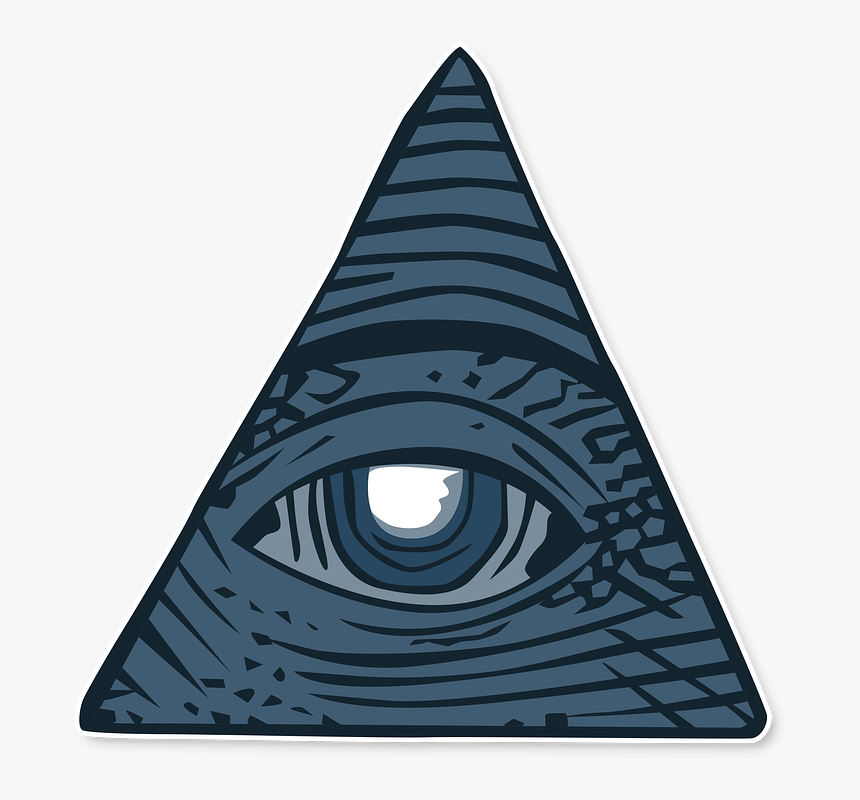 Illuminati Triangle Png - Pyramid Png Illuminati, Transparent Png, Free Download