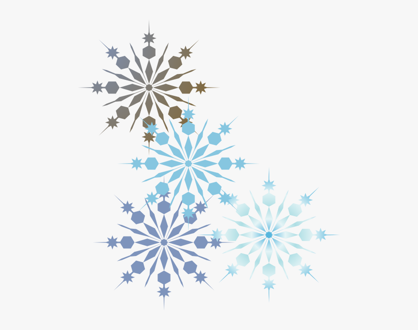 Collection Of Winter - Transparent Background Snowflake Clip Art, HD Png Download, Free Download
