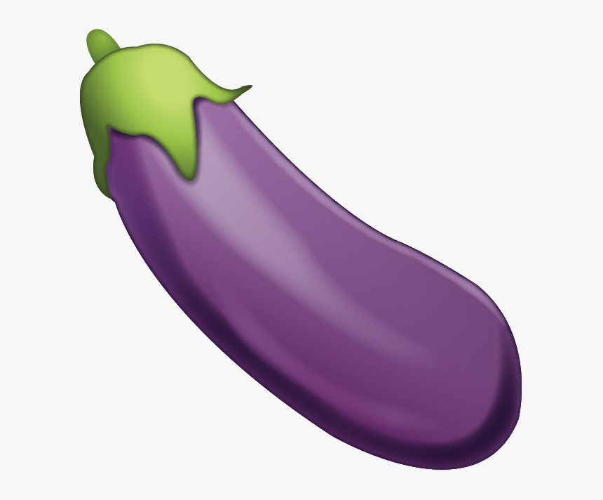 Eggplantvolcano - Transparent Background Eggplant Emoji, HD Png Download, Free Download