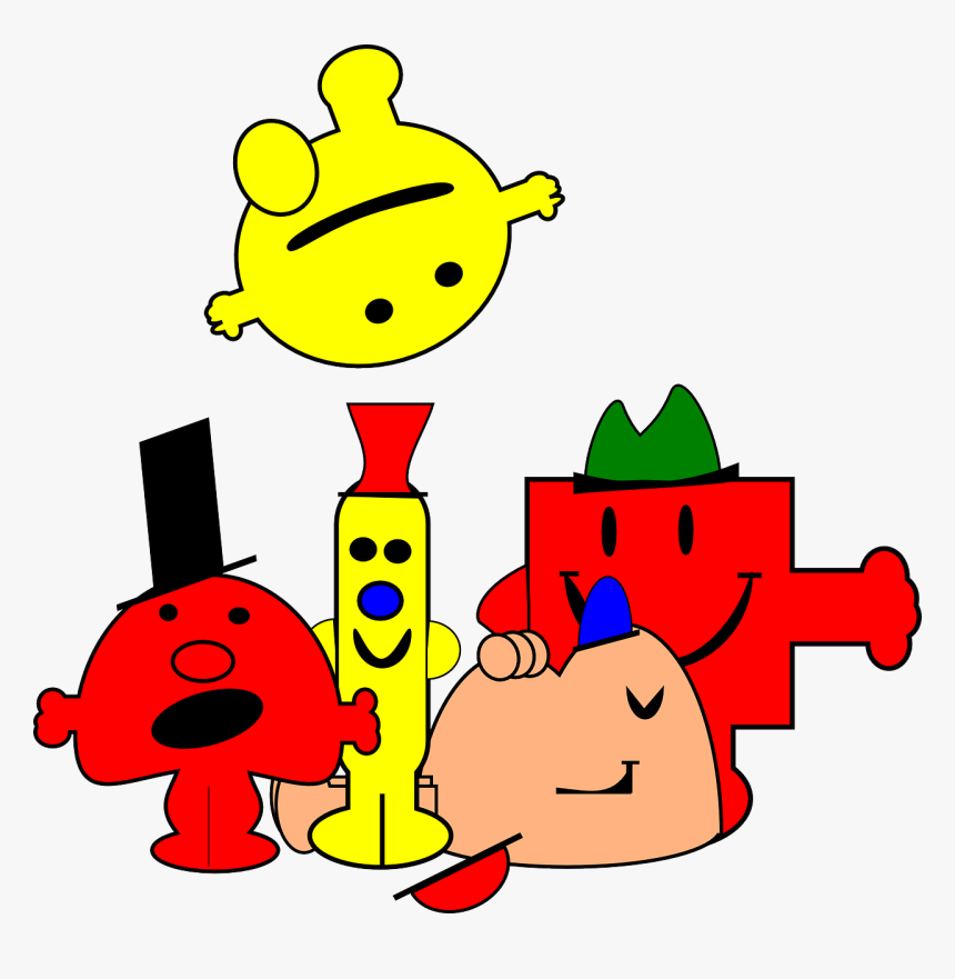 Mr Men Vectors Free, HD Png Download, Free Download