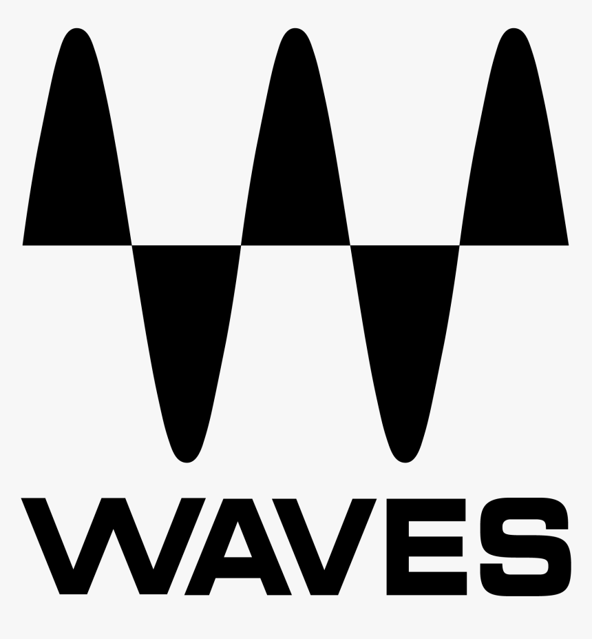 Download Waves Logo Black - Waves Audio Logo Png, Transparent Png, Free Download