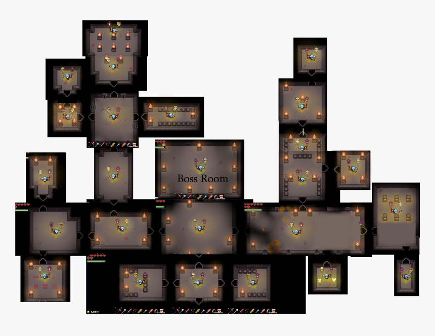 Transparent Fire Pillar Png - Forager Fire Temple Map, Png Download, Free Download