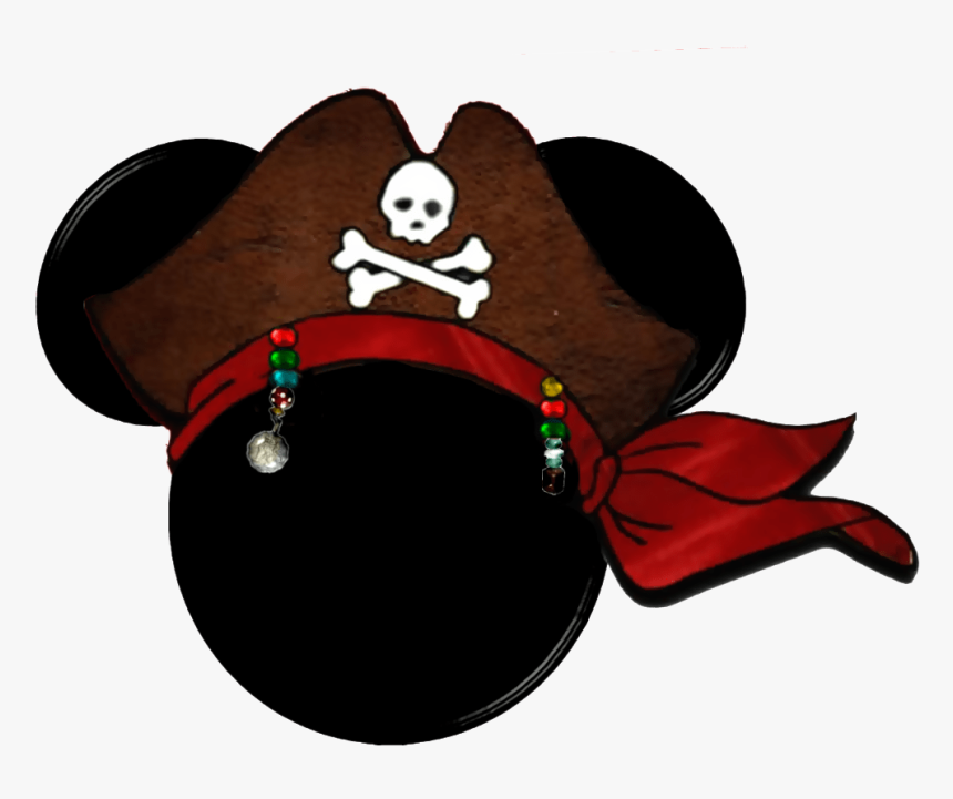 Transparent Mickey Mouse Ears Png - Jack Sparrow Mickey Head, Png Download, Free Download