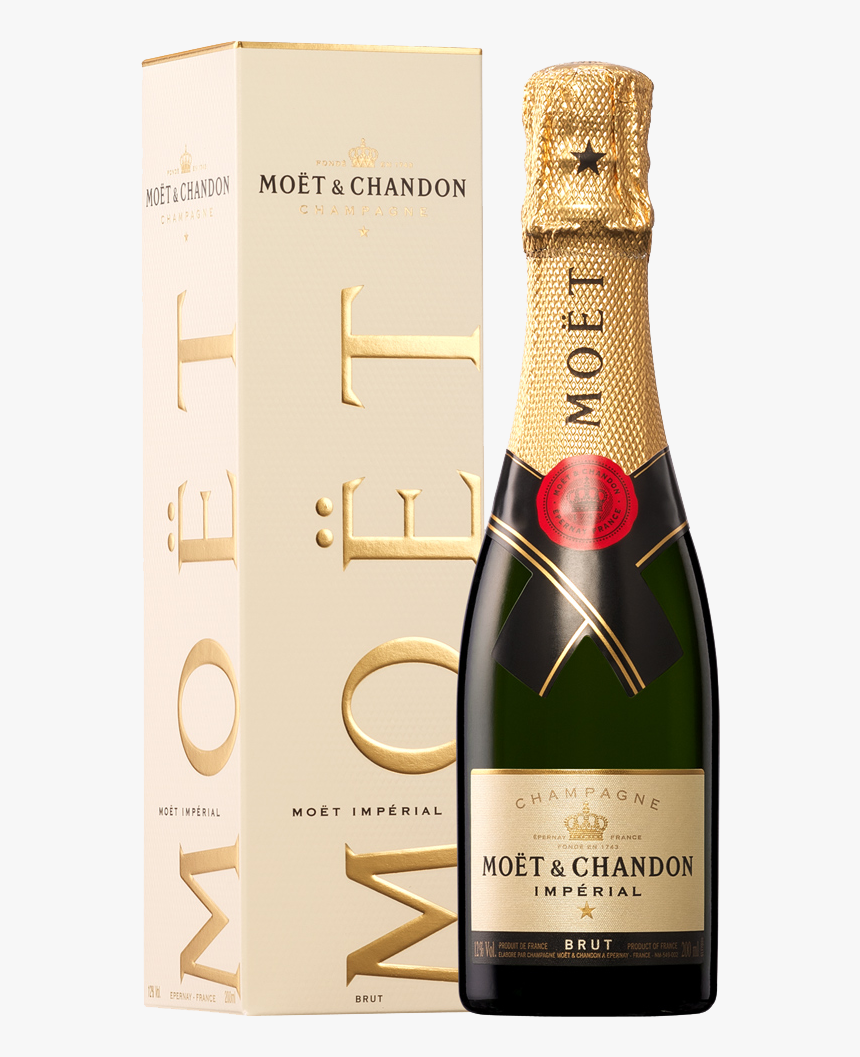 Transparent Moet Bottle Png - Moet & Chandon Brut Imperial Piccolo, Png Download, Free Download