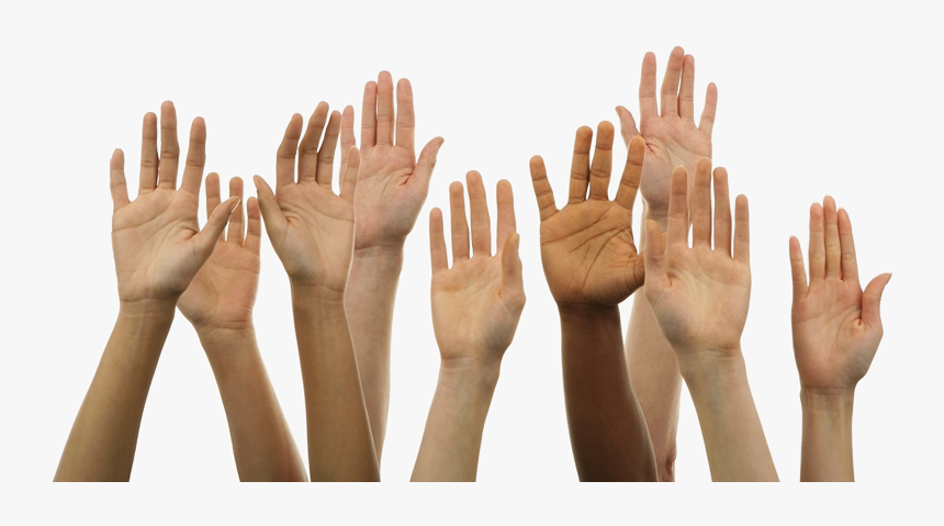 Clip Art For Free Download - Raised Hands Transparent Background, HD Png Download, Free Download