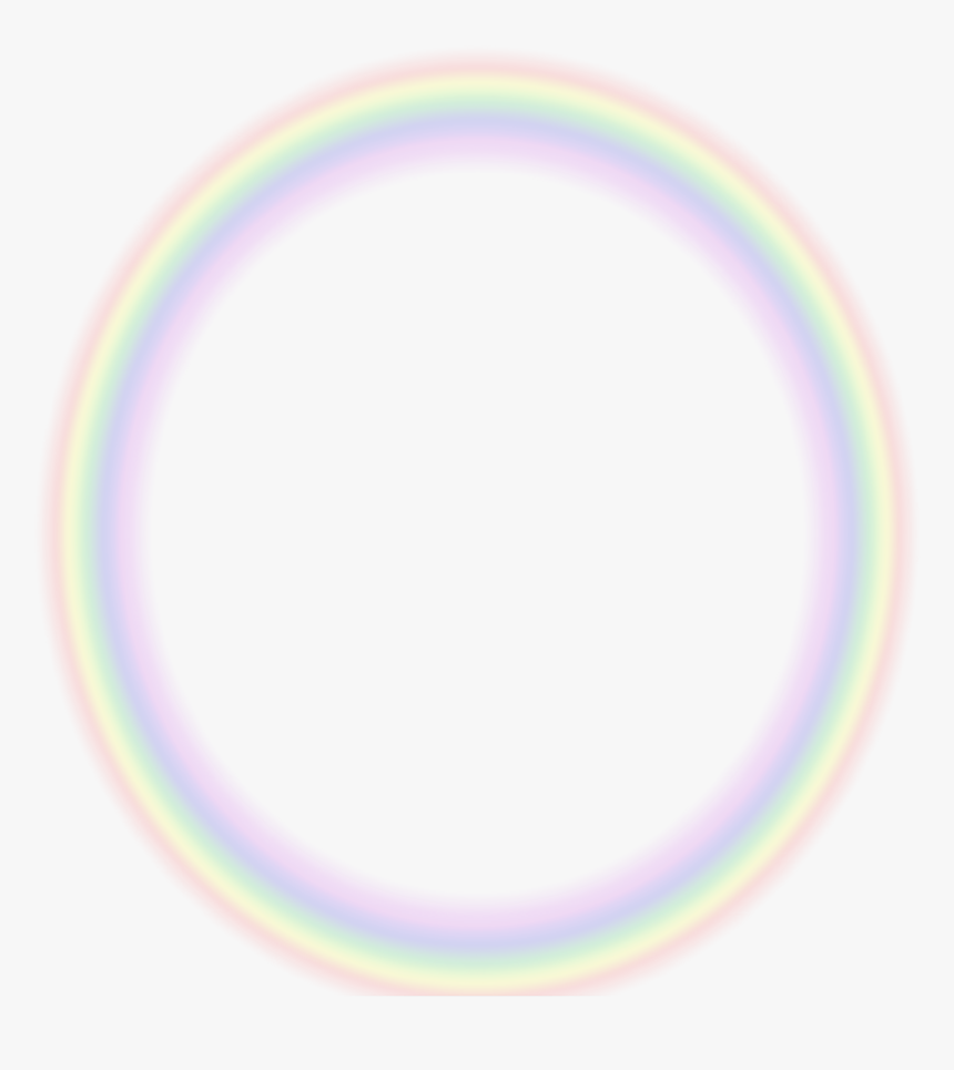 #rainbow #ring #circle #colorful #colors #light #flare - Circle, HD Png Download, Free Download