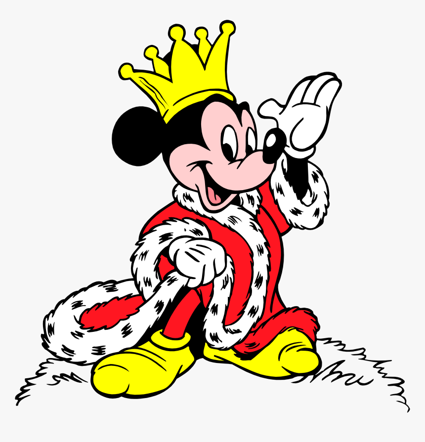 Mickey Rei Png - Mickey Mouse Rey Para Colorear, Transparent Png, Free Download