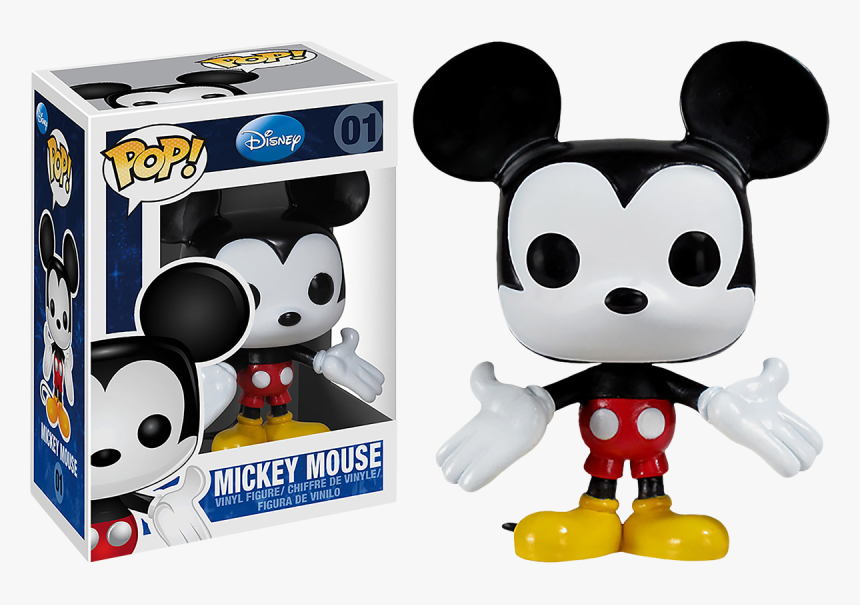 Mickey Mouse Pop Vinyl Figure - Mickey Funko Pop, HD Png Download, Free Download