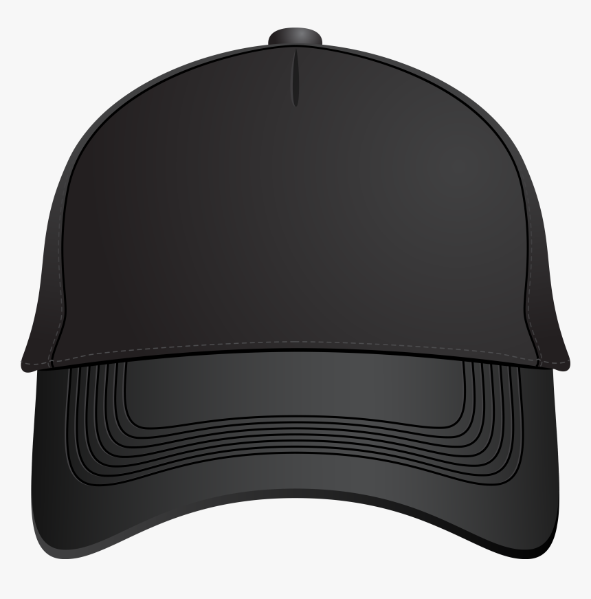 Black Baseball Cap Png Clipart - Baseball Cap Transparent Background, Png Download, Free Download