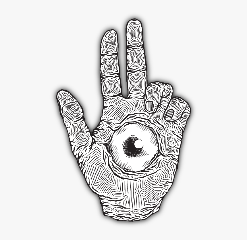 Hand With Eye Png, Transparent Png, Free Download