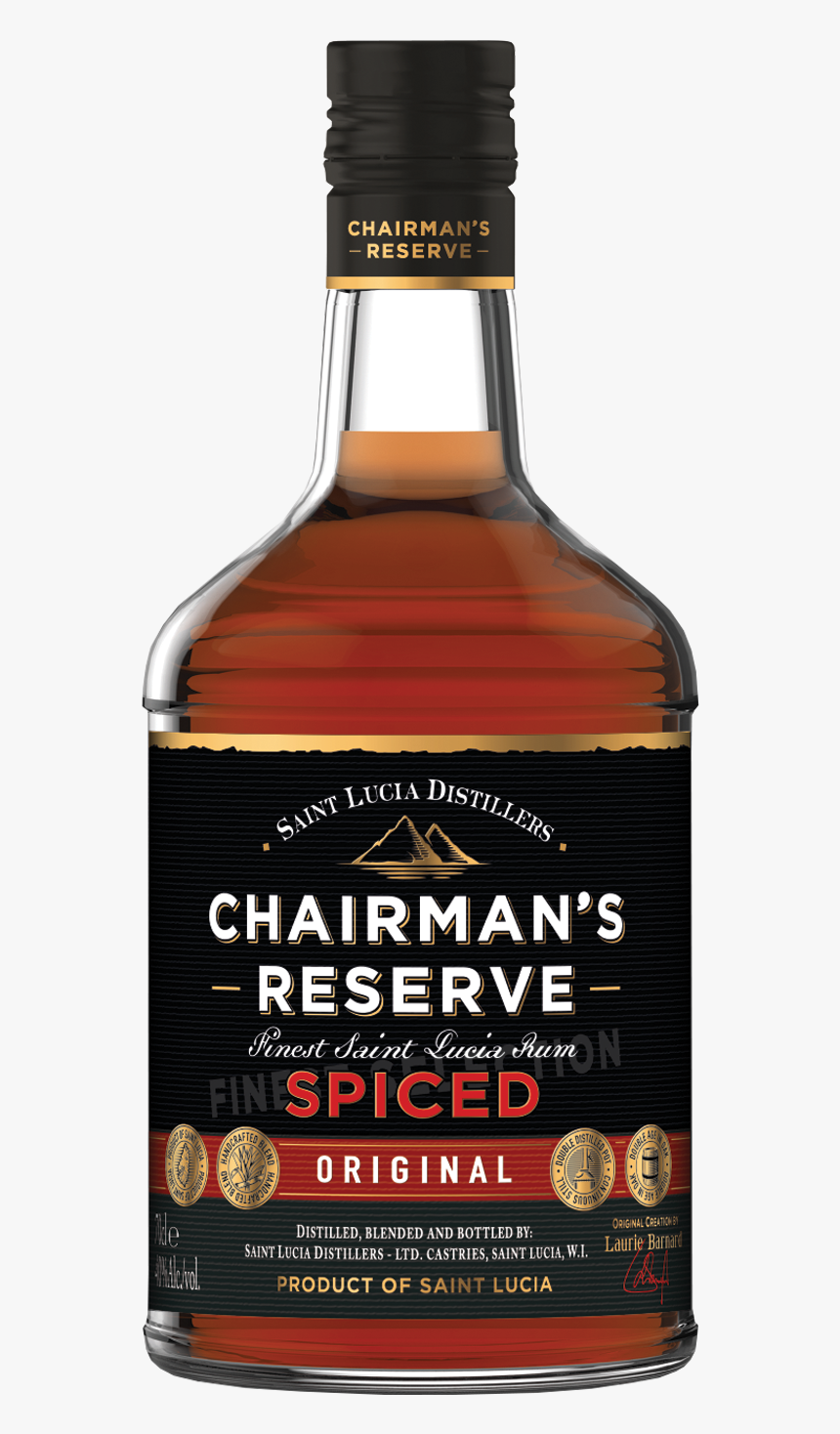 Chairmans Reserve Spiced St Lucia Rum - Jack Daniels Old No 7 Brand Tennessee Sour Mash Whiskey, HD Png Download, Free Download