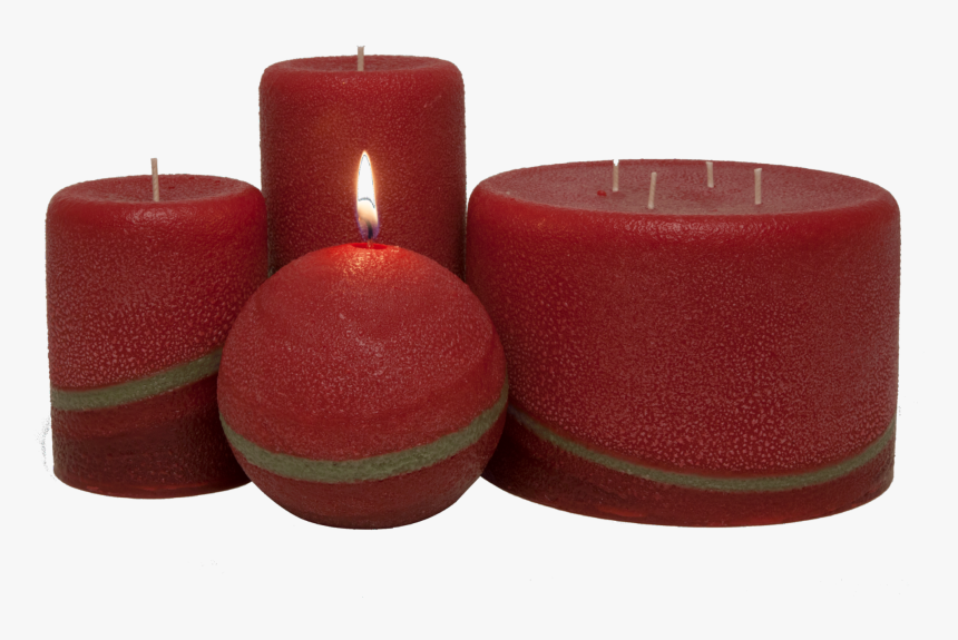 Artisan Hand Poured Textured Scented Pomegranate And - Advent Candle, HD Png Download, Free Download