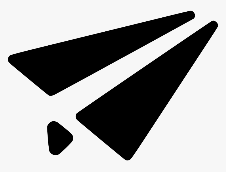 Sent Send Plane Paper - Envelope Plane Mail Png, Transparent Png, Free Download