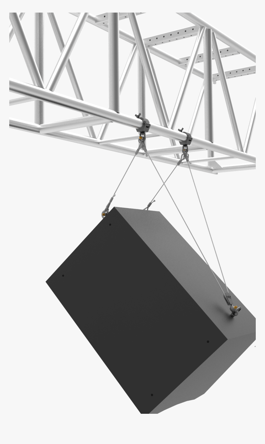 Audio Truss Mount Configurations And Truss Mount Components - Truss Mount Line Array, HD Png Download, Free Download