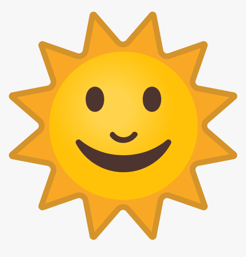 Happy Sun Emoji Transparent Png Image - Sun And Cloud Png, Png Download, Free Download