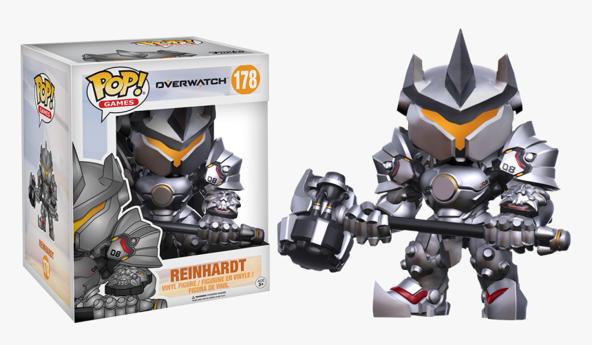 Funko Pop Overwatch Reinhardt, HD Png Download, Free Download