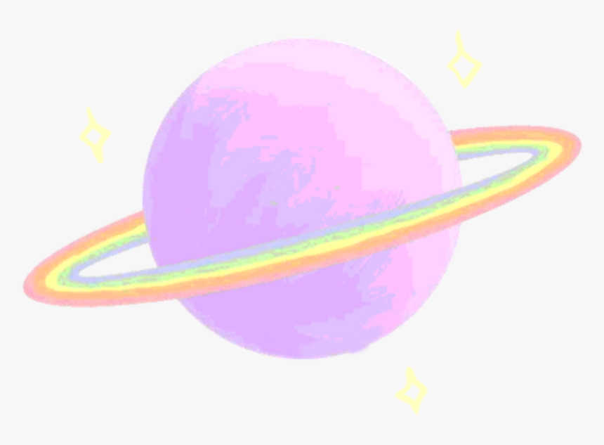 Planet Solar System Drawing Saturn Image - Cute Planet Transparent, HD Png Download, Free Download