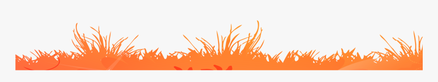Clip Art Orange Grass - Illustration, HD Png Download, Free Download