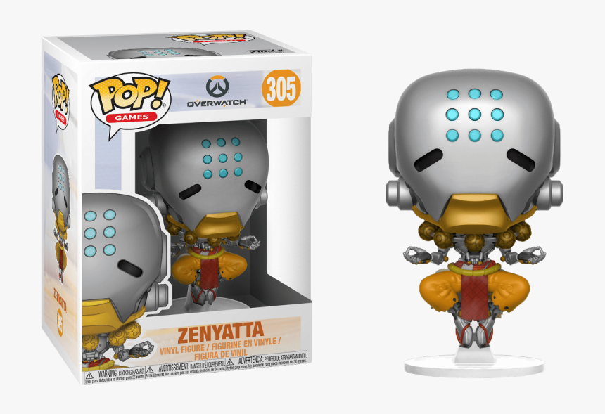 Funko Pop Overwatch Zenyatta, HD Png Download, Free Download