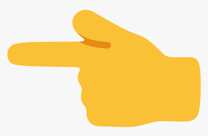 File - Emoji U1f448 - Svg - Pointing Finger Emoji Png - Hand Emoji Transparent Background, Png Download, Free Download