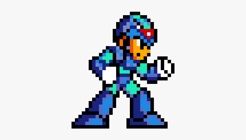 Pixel Megaman X Sprite, HD Png Download, Free Download