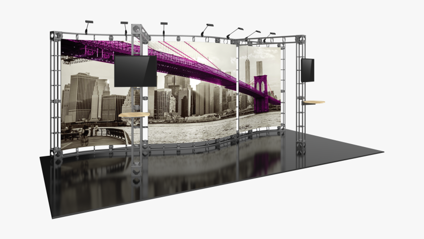 10ft X 20ft Callisto Orbital Express Trade Show Truss - Architecture, HD Png Download, Free Download