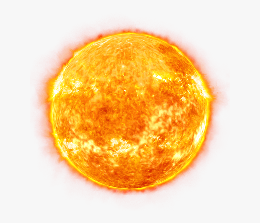 Burning Sun - Sun With No Background, HD Png Download, Free Download