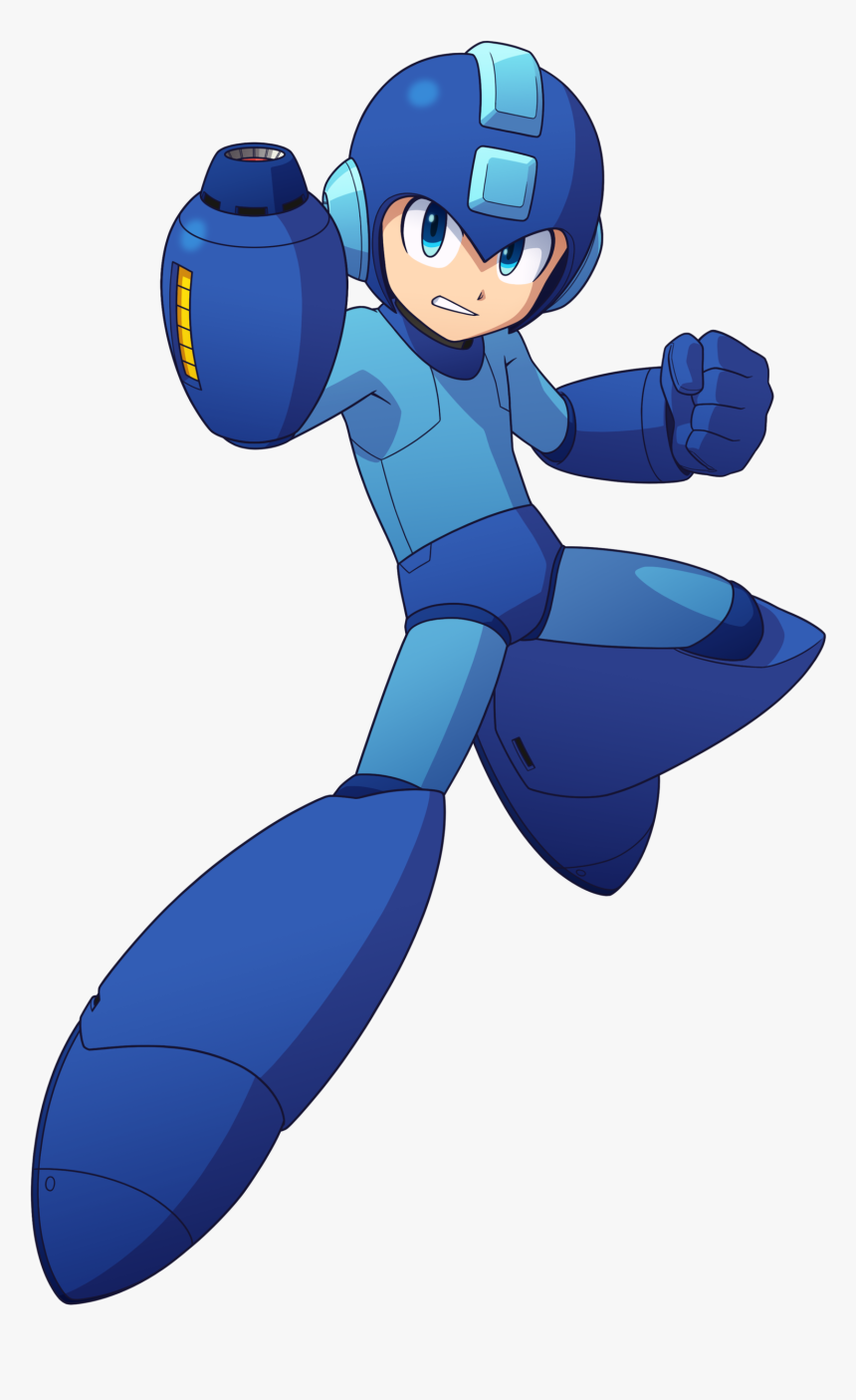 Mega Man - Version - Mega Man 11 Art, HD Png Download, Free Download