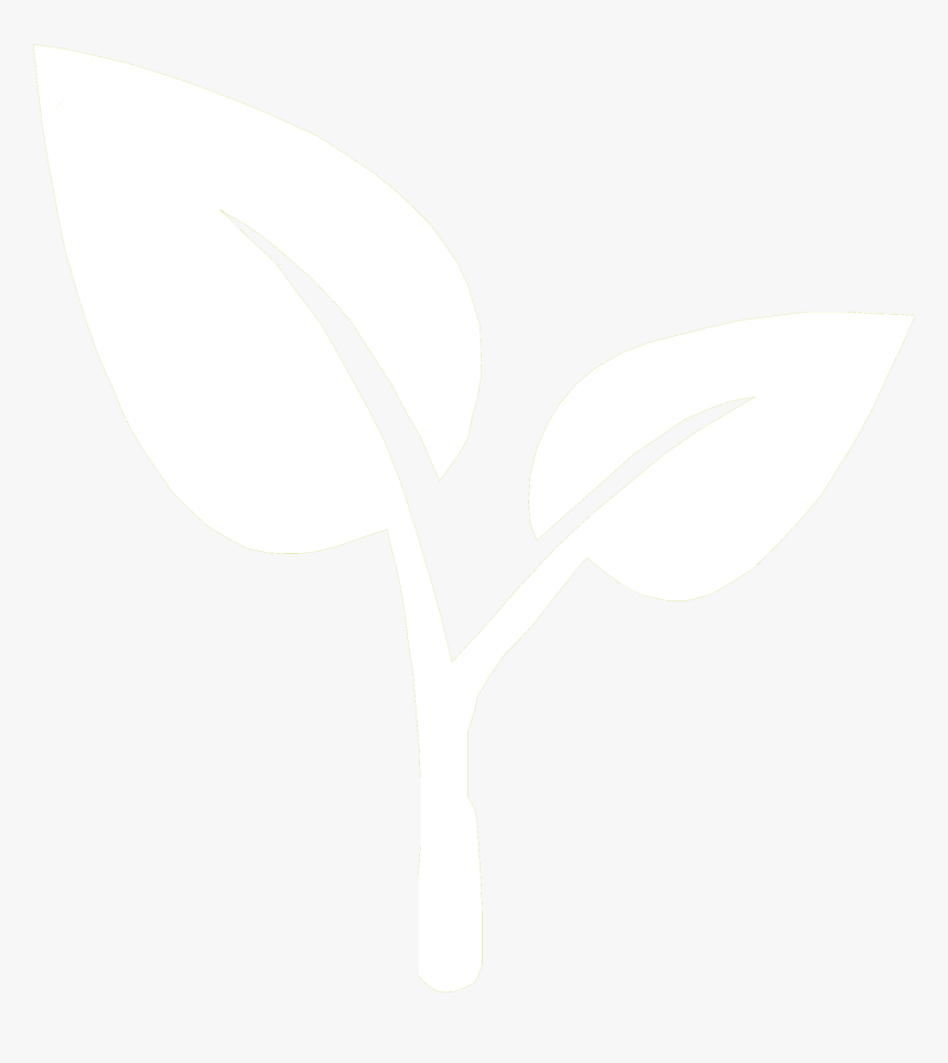 Plant Icon Png White, Transparent Png, Free Download
