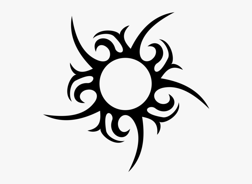 Tribal Sun Png Image Free Download Searchpng - Chest Tribal Tattoo Design,  Transparent Png - kindpng