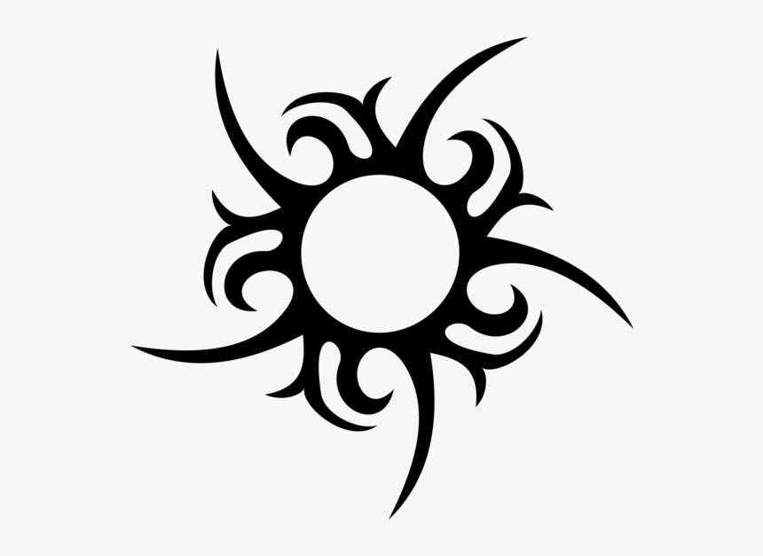 Tribal Sun Png Image Free Download Searchpng - Chest Tribal Tattoo Design, Transparent Png, Free Download