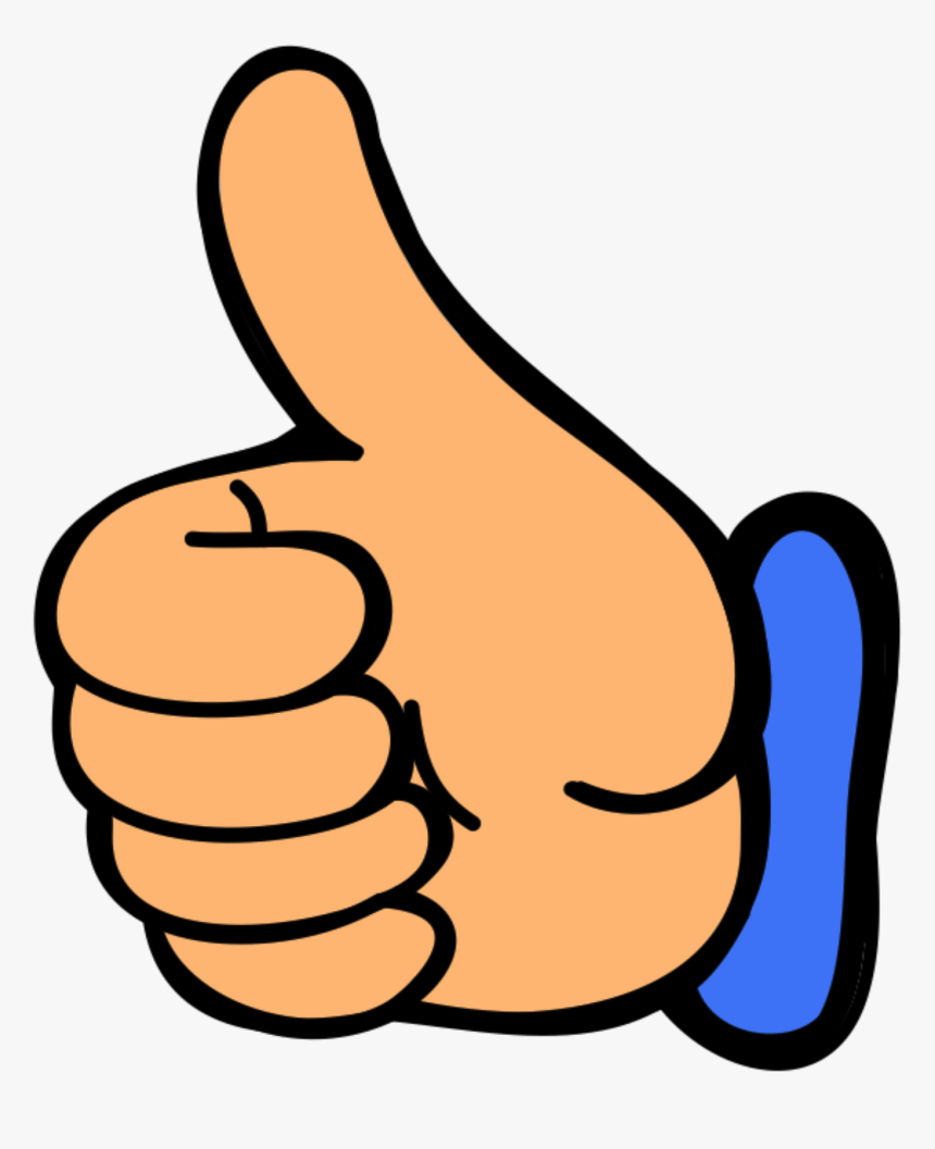 Thumb Signal Smiley Facebook Clip Art - Thumbs Up, HD Png Download, Free Download