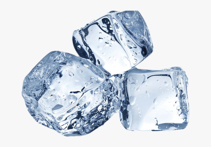Three Icecubes - Water Ice Cubes Gif, HD Png Download, Free Download