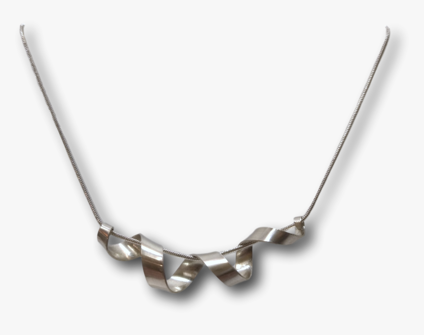 Transparent Silver Swirl Png - Necklace, Png Download, Free Download