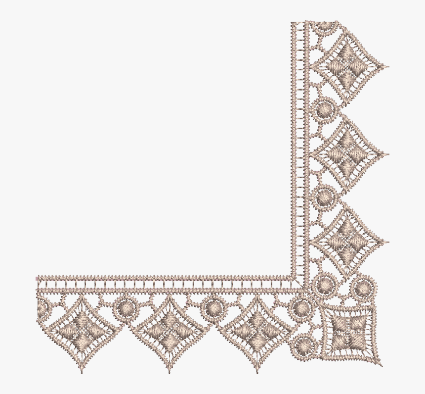 Transparent Border Design Png - Transparent Border Lace Background Png, Png Download, Free Download