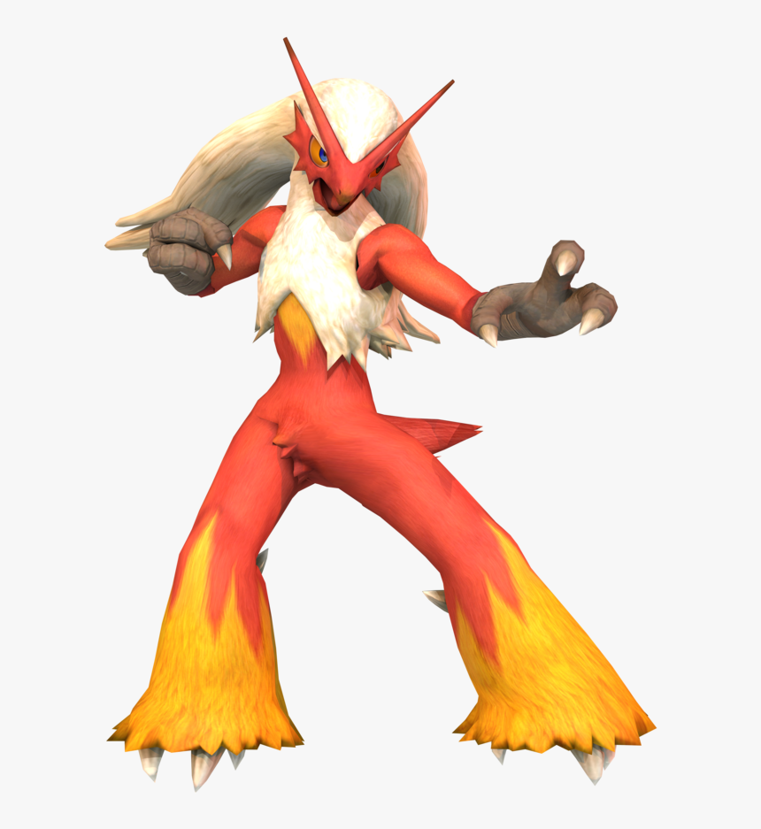 Blaziken Transparent Pokken Tournament Picture Royalty - Pokken Tournament Blaziken 3d, HD Png Download, Free Download