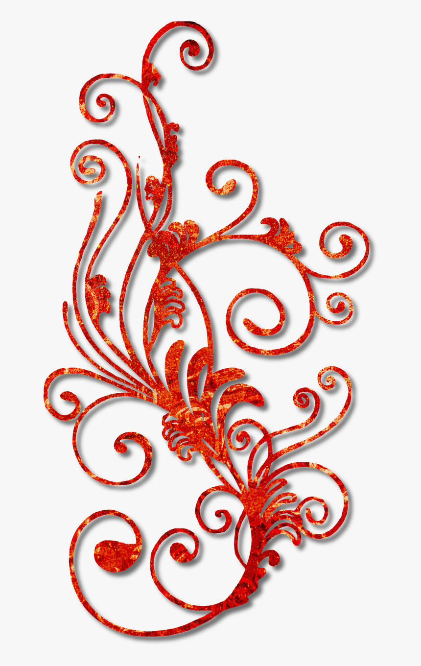 Flourish Swirl Png, Transparent Png, Free Download