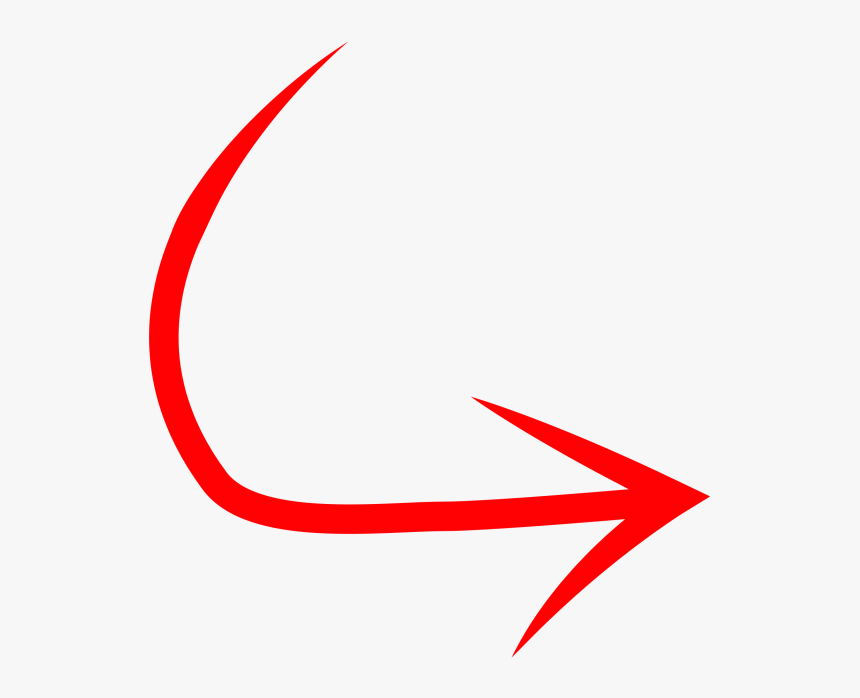 Curved Arrow Png Image Free Download Searchpng - Curved Red Arrow Png, Transparent Png, Free Download